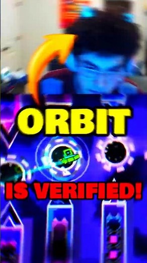 ORBIT IS VERIFIED! #geometrydash #gd #gaming #gdupdate #extremedemon #zoink #orbit