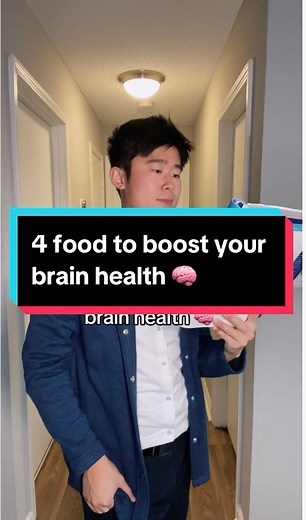 5.4K views · 54 reactions | 4 food to boost your brain health! Follow for daily brain neuro tips! #HealthyBrain #brainhealthawareness #brainfood #brainhealth #neuroscience #wellnessjourney | Dr TPang | Facebook