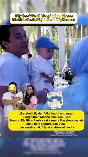 Bocor WAJAH Anak Bily Saputra dan Vika ‼️#bilysyaputra #vikakolesnaya #billy