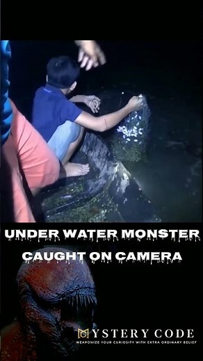 REAL MONSTER CAUGHT ON CAMERA