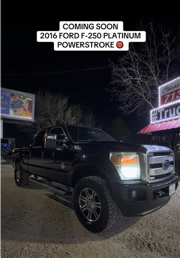 2016 Ford F-250 Platinum Powerstroke with Peanut Butter Guts