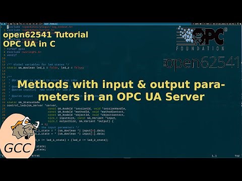 Open62541 (OPC UA in C) Tutorial: Methods with input & output parameters in an OPC UA Server