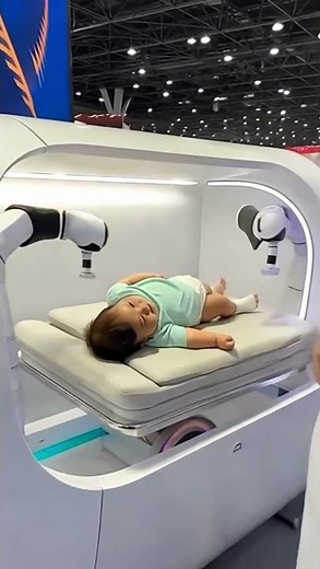 Dubai’s Newest AI Diaper Changer Will Shock You👶 AI Baby Diaper Changer 3.0💇‍♀️Dubais Future Is here