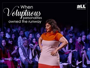 45K views · 18 shares | What made the show even better than anticipated were the models who walked the ramp, owned the body they were born with. Unapologetically! #aLLplusLFW17 Lakme Fashion Week | aLL- the plus size store | Facebook