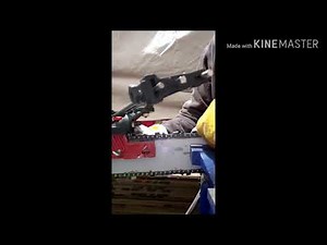 Hand sharpening your chainsaw with a Oregon bar mounted file