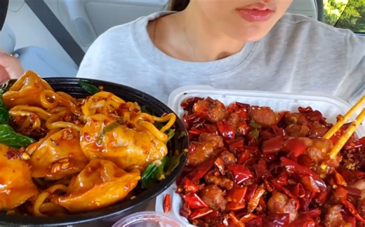 【只有吃和咽】 Twilight 担担面 辣子鸡 咀嚼加速超过瘾（考古）