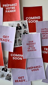 Our biggest sale of the season is coming. La plus grande promo de la saison s’en vient. #Penningtons | Penningtons