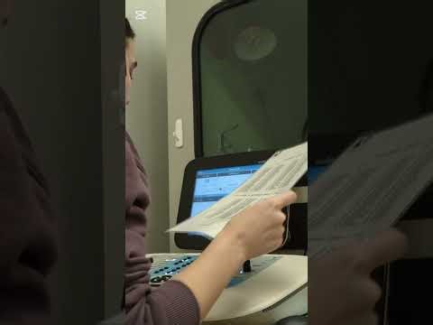 Audiometric testing 1 & 2 k hz AC+BC and speech testing. Student assignment