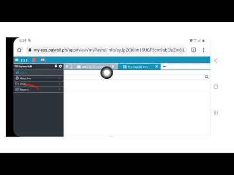 how to open payslip in jeonsoft