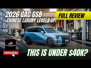 2026 GAC GS8 – Next-Gen SUV with Premium Upgrades!