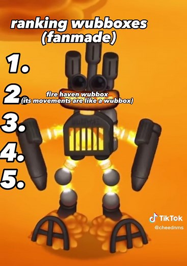 CREDS TO ALL CREATORS WHO MADE THESE WUBBOXES#rankingwubboxs #wubboxmysingingmonsters #msm #wubbox #msm