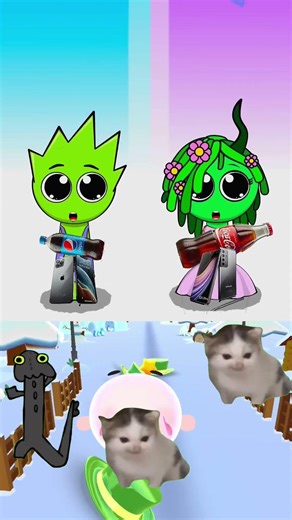 Sprunki Showdown 💥 Owakcx vs Vineria – Who Wins? 😱🎵#shorts