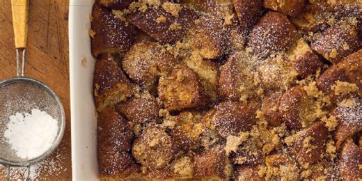 Apple-Cider Doughnut Bread Pudding Brings The Orchard To You