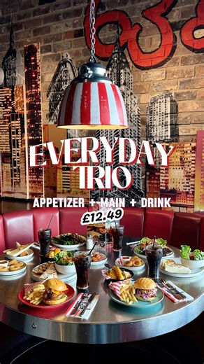 Three’s a crowd? Not on our watch. £12.49 for your drink, starter & main. | TGI Fridays UK