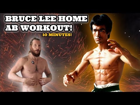 TRY Bruce Lee’s Home AB WORKOUT!!
