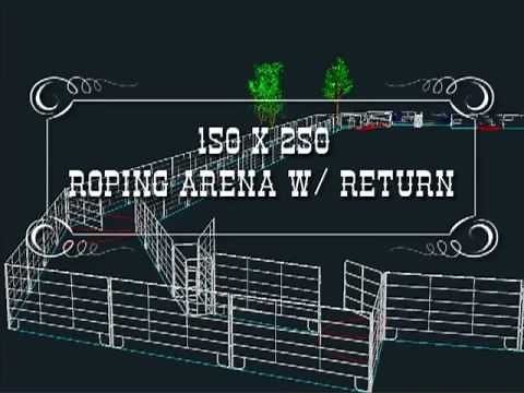 Roping Arena Layout