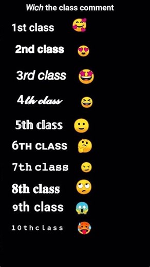 which your class comment