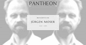 Jürgen Moser Biography | Pantheon