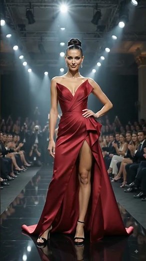 Luxury Fashion Runway 2026 👠 | Elegant Supermodel Catwalk | High Fashion Show in 4K
