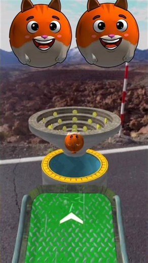 Going Balls - Cat Ball 😺 INCREDIBLE Mega Jump Move! 🔥 #goingballs #forestgaming24