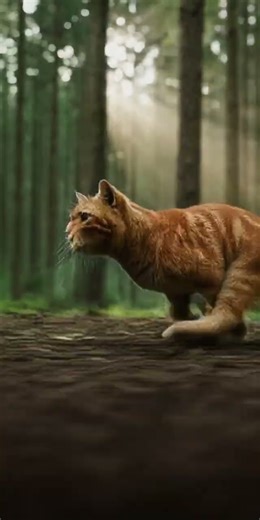 The Tabby Guardian: Vicious Weasel Attacks Pups, But the Orange Cat Becomes a God of War!