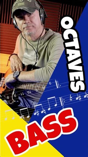Janusz Frychel - Bass Gym - Ex. 20 I Octaves #basslesson #bass #basstutorial