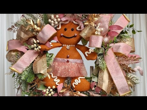 How to make an Artificial Christmas Wreath 🎄