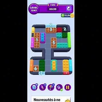 Color Block Jam - Level 1047 solution #games #gaming #puzzle #gameplay