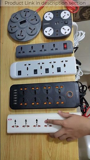 Portronic Power Plate 7 vs GM 3060 EBook vs Belkin vs Syska vs ADDMAX vs ELV Extension Board #shorts