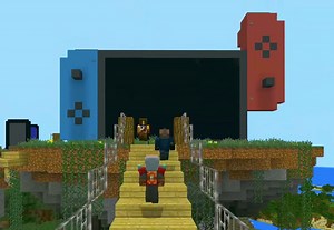 Minecraft Bedrock : la première vidéo de la mise a jour sur Nintendo Switch