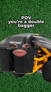 6.1K views · 32 reactions | Not to brag but our double baggers run circles around rakes. Maybe it's time we give them their moment. Fits Cub Cadet Ultima Series™ Zero Turn Mowers with 42"- and 46" Decks, 2019-After | Cub Cadet | Facebook