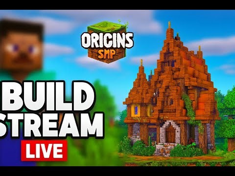 Let's build something big in ORIGINS SMP #ORIGINSSMP #minecraft #minecraftbuilds