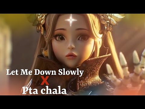 let me down slowly x pata chala (mashup) | Animated Version | Gravero Mashup | Stark Animation