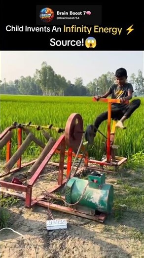 Kid Claims to Create Infinite Energy! 😱⚡