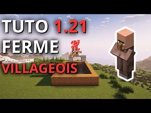 Easy Villager Farm Tutorial on Minecraft 1.21 [FR]