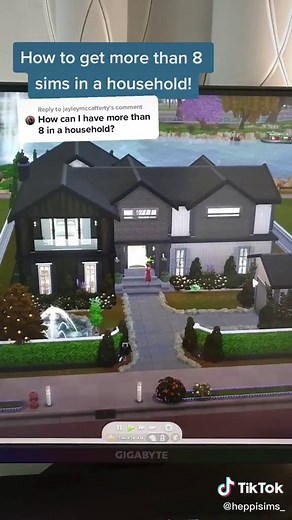 How to Have More Than 8 Sims in a Household