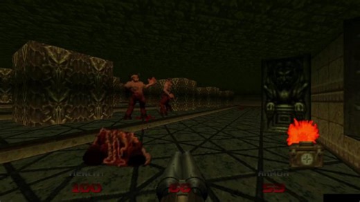 Running around screaming, probably...