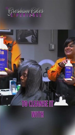 Salon Secret: Clarify Hair Product Buildup FAST! #shorts