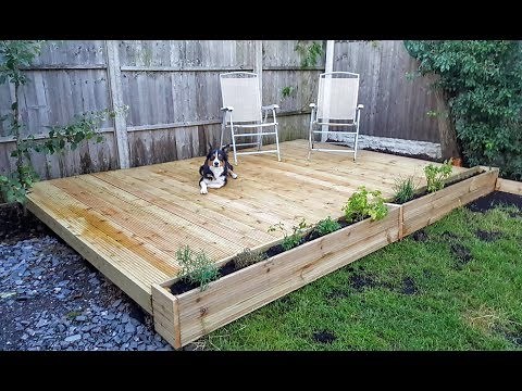 Girl Builds DIY Decking & Planters | The Carpenter's Daughter