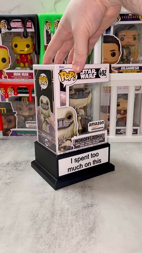 Custom funko pop display! #3dprinted #3dprinting #3dprint #3dprints #3dprinter #3dprinters #3dprinterfarm #3dprintfarming #MysticMesh3D #MysticMesh3DPatreon #MysticMesh3DTribes #MysticMesh3DThangs #MysticMesh3DPrintables #3dmodeling #3ddesign #cad #blender #fusion360 #funko #funkopop | MysticMesh3D