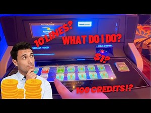 How to play a Slot Machine, Rivers Casino Portsmouth, Virginia.