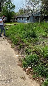 Neighbor SICK of looking at this ABANDONED YARD #asmr #satisfying #fyp #transformation | Lawn Care Services