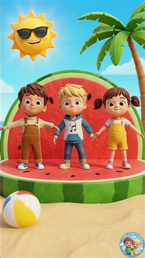 Belly Button Song Dance! 🍉👶 | Learn Body Parts for Kids | Tinny Toon World