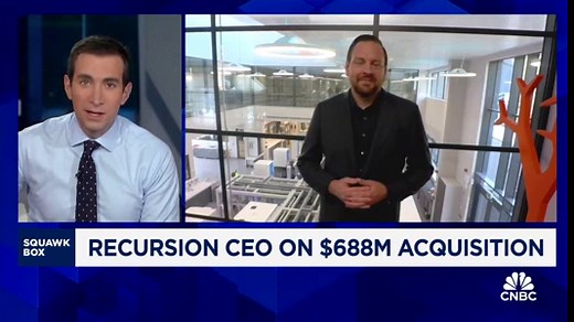 Recursion CEO on $688M Exscientia acquisition: Hope to bring better medicines to patients sooner