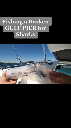 Fishing a Broken Gulf Pier for Toothy Critters