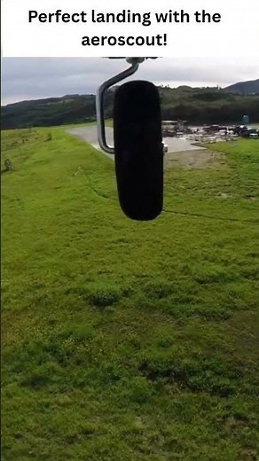 PERFECT LANDING with the AEROSCOUT RC PLANE!