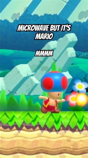 Microwave But It’s Mario #mario #shorts #memes