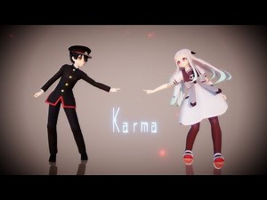 [MMD||Jibaku Shounen Hanako-Kun] Karma - Yashiro Nene 八尋寧々 & Hanako-kun 花子くん