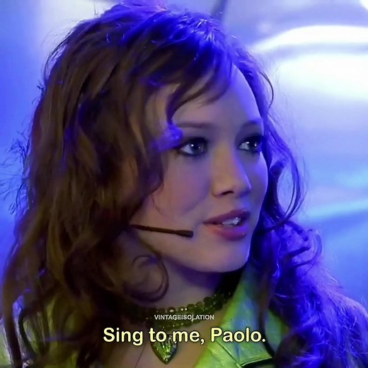 Lizzie McGuire Sing to Me Paolo Scene