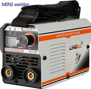[Hot Item] 105A Taizhou Lingba Small Welding Machine Mini Welder Machine Us Plug 110/220V